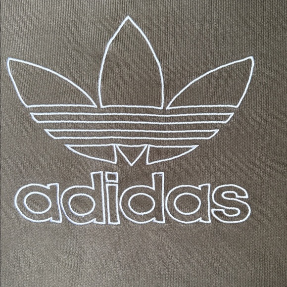 adidas Trefoil Outline Crew Neck Sweatshirt - Picture 2 of 3